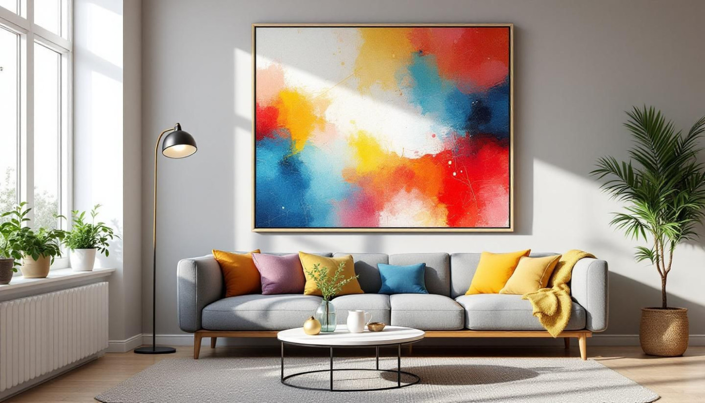 Comment choisir une peinture moderne pour dynamiser votre espace ?